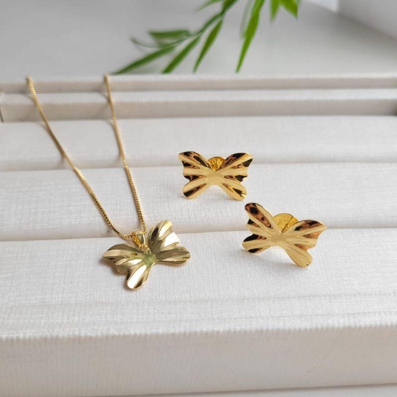 CONJUNTO BORBOLETA LISO