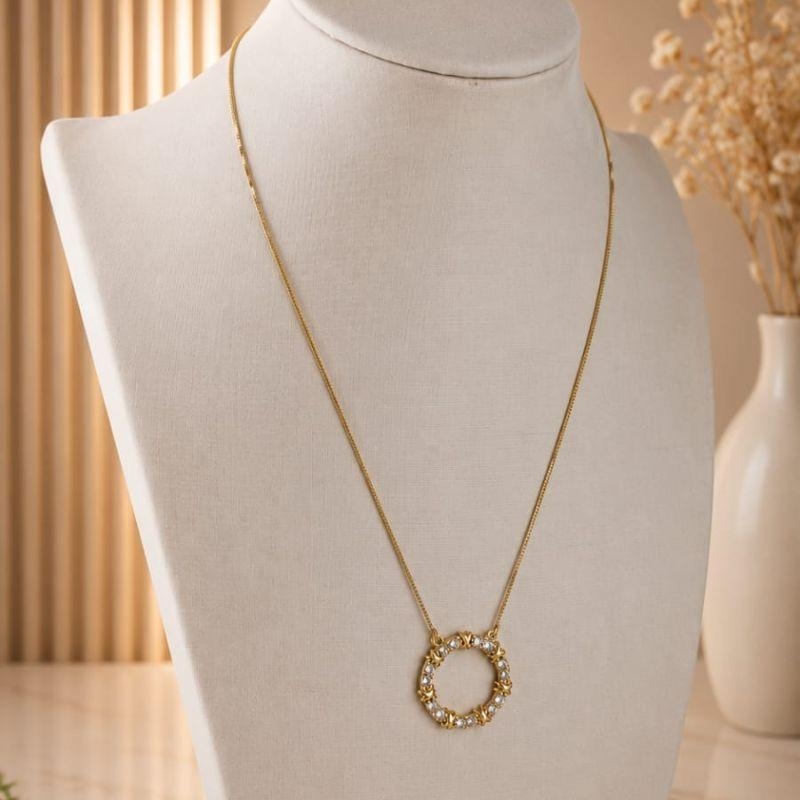 GARGANTILHA MANDALA CRISTAL