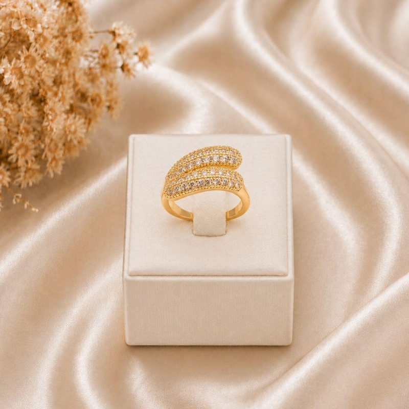 ANEL MINIMALISTA ZIRCONIA