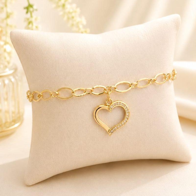 PULSEIRA ZIRCONIA CORACAO
