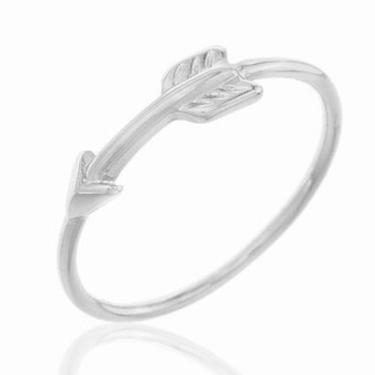 ANEL DE PRATA 925 FLECHA LISA