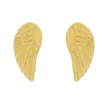 BRINCO OURINHO ASA BANHADO A OURO 18K