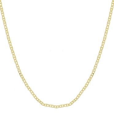 CORRENTE ELO GUTTI FINO BANHADA A OURO 18K
