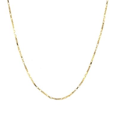 CORRENTE TIJOLINHO FINO BANHADO A OURO 18K