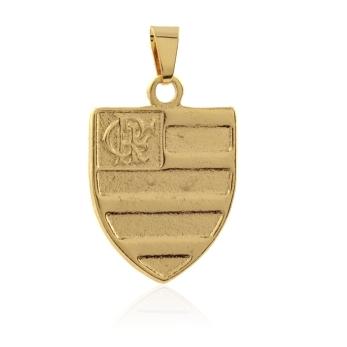 PINGENTE FLAMENGO BANHADO A OURO 18K