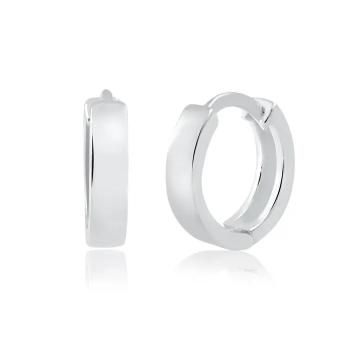 ARGOLINHA CLICK PRATA 925 LISA 0,8MM