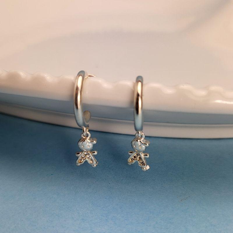 ARGOLINHA COM PINGENTE MENINO PRATA 925