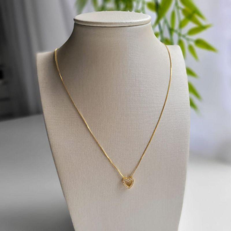 COLAR CRAVEJADO CORACAO