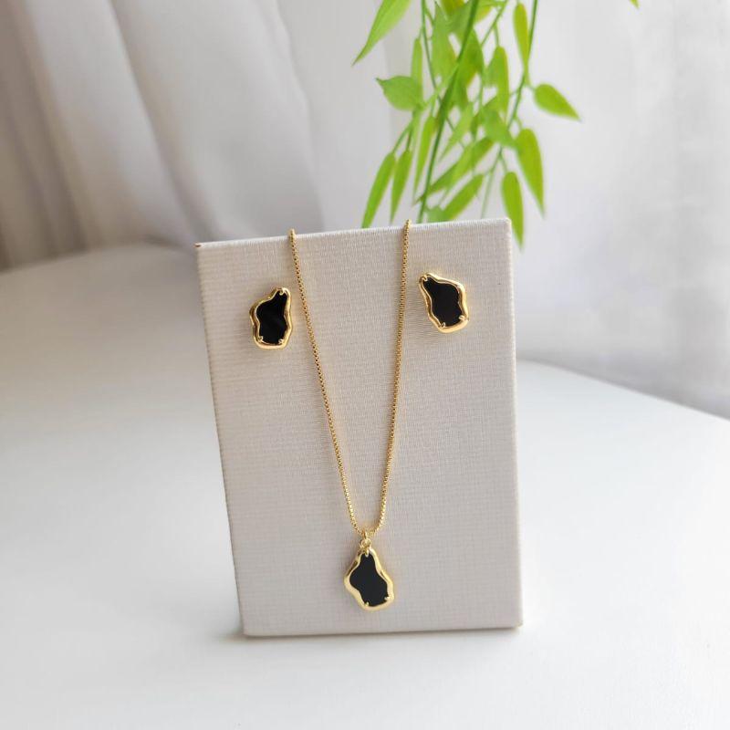 CONJUNTO ORGANICO PRETO