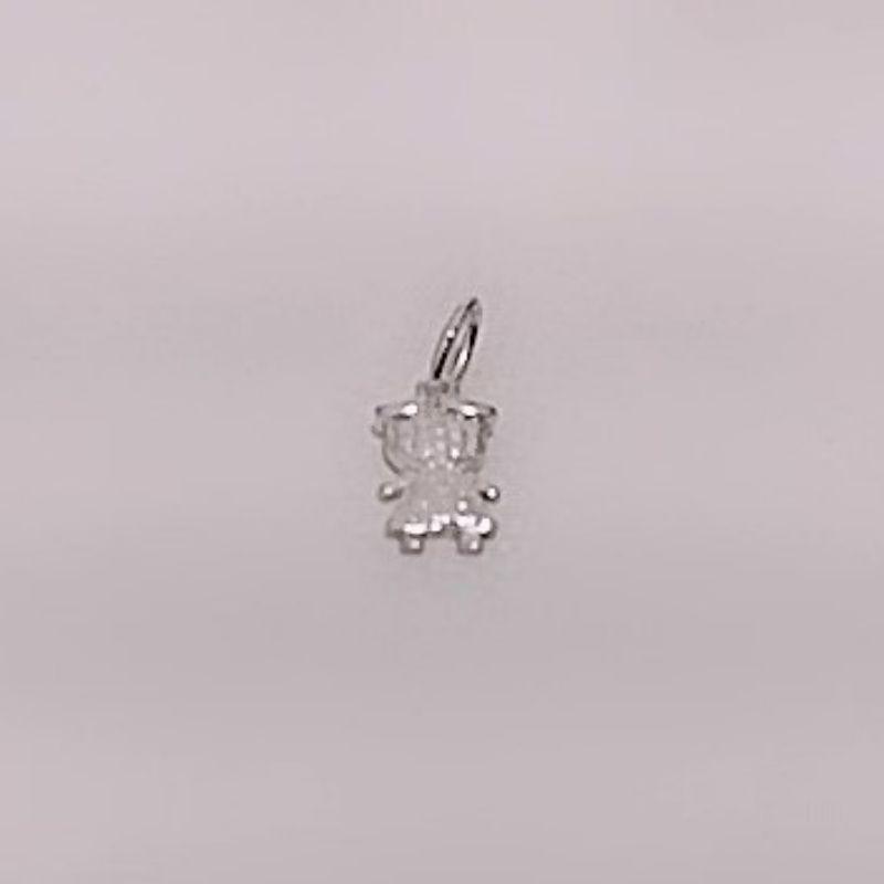 Pingente menina prata 925