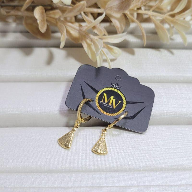 BRINCO CLICK NOSSA SENHORA BANHADO A OURO 18K