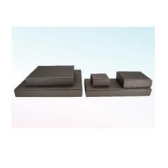 EXPOSITOR COURINO PRETO KIT BASE COM 5 PEÇAS DE 6x6, 9x9, 10x20, 15x15 E 20x20CM