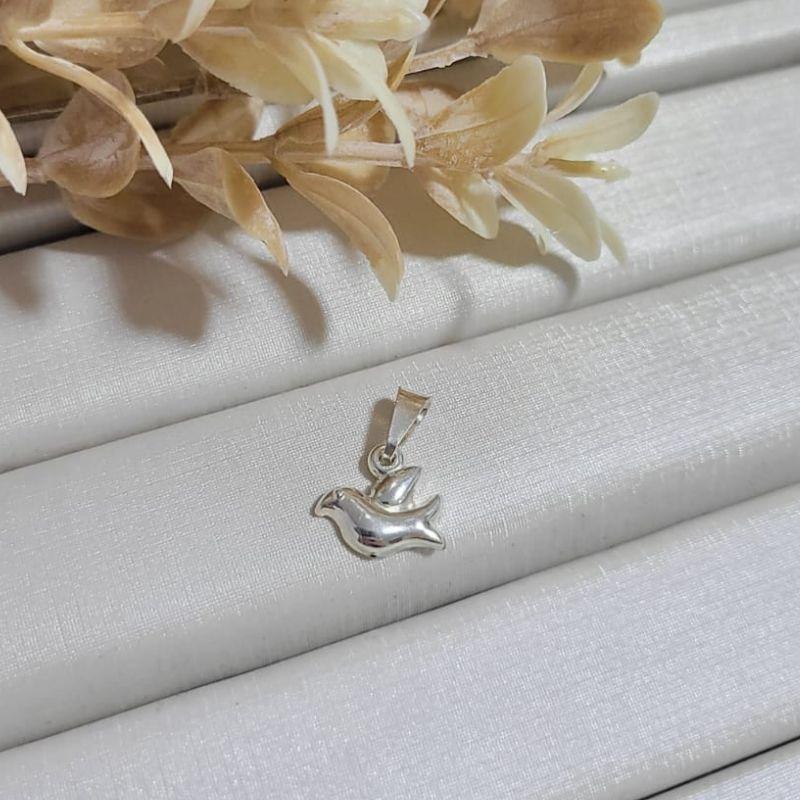 PINGENTE DE PRATA 925 POMBA DA PAZ