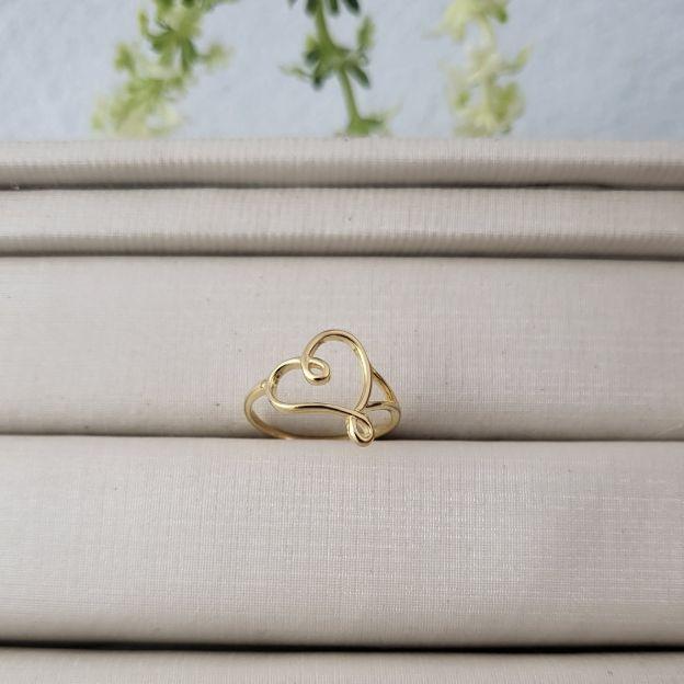 ANEL CORACAO TORRCIDO