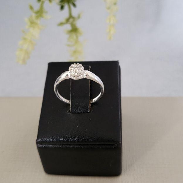 ANEL CRAVEJADO PRATA