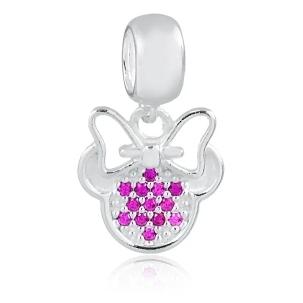 BERLOQUE PRATA 925 MINIE CRAVEJADO