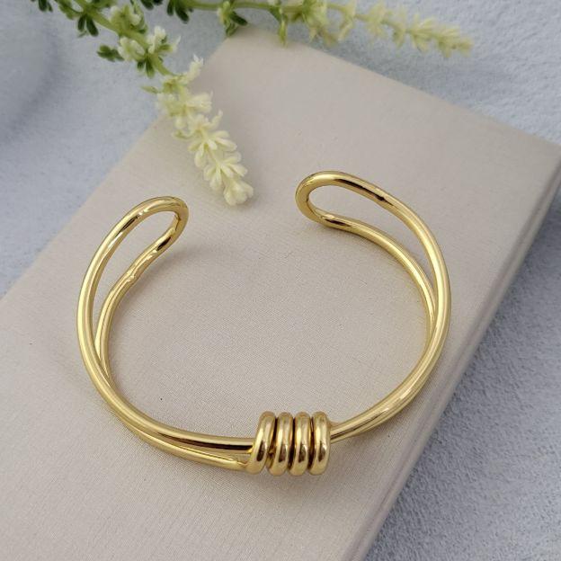 BRACELETE MINIMALISTA ENTRELACADO