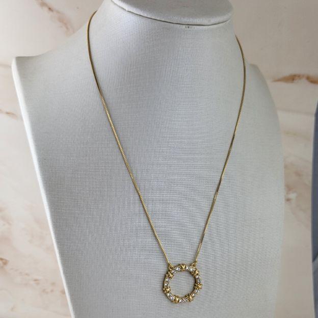 GARGANTILHA MANDALA CRISTAL