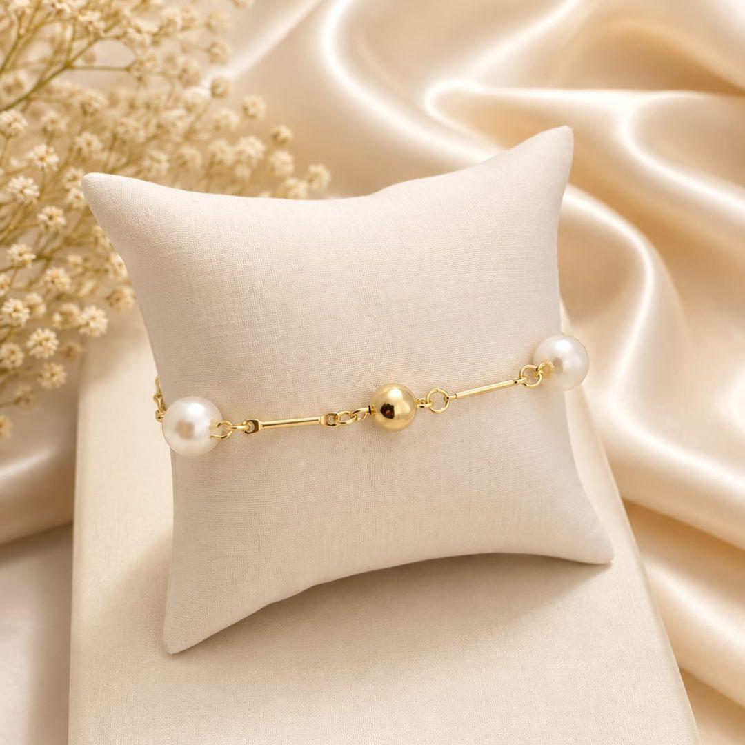 PULSEIRA BOLAS E PEROLAS