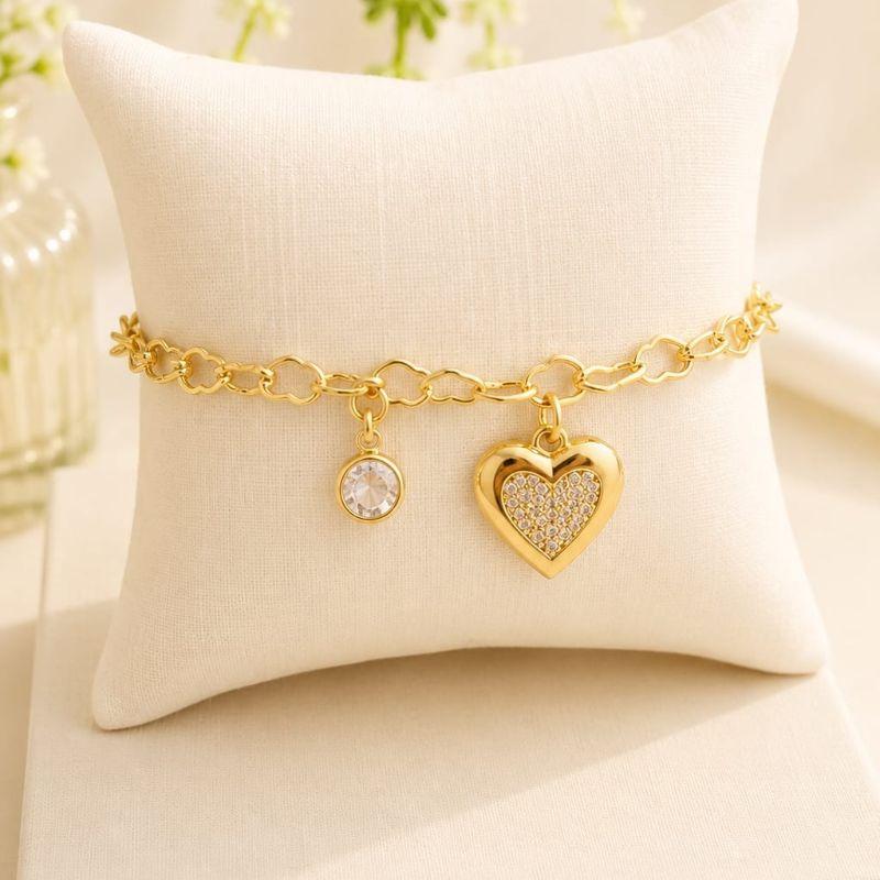 PULSEIRA CORACAO ZIRCONIA