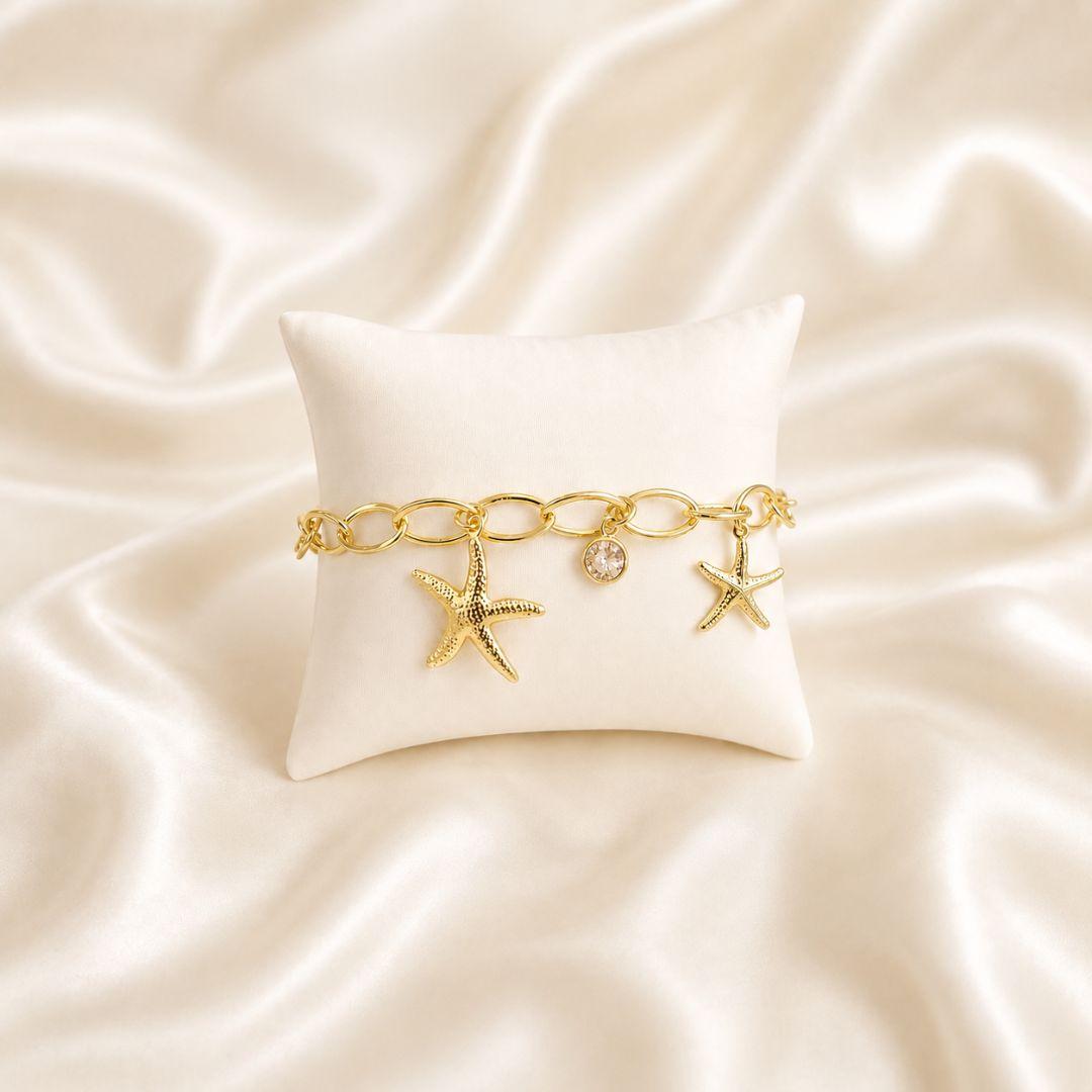 PULSEIRA ESTRELAS ZIRCONIA