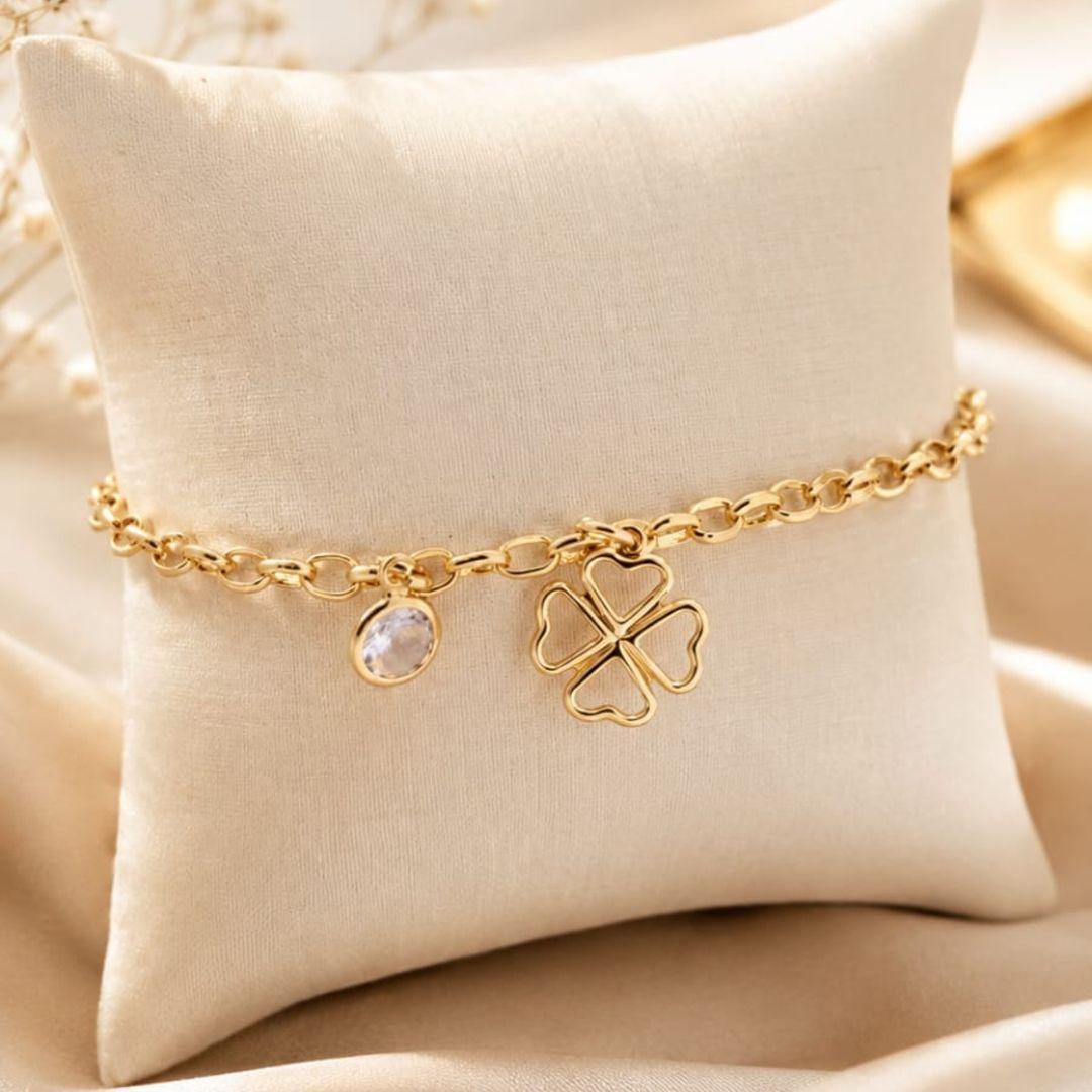 PULSEIRA TREVO 2 ZIRCONIA