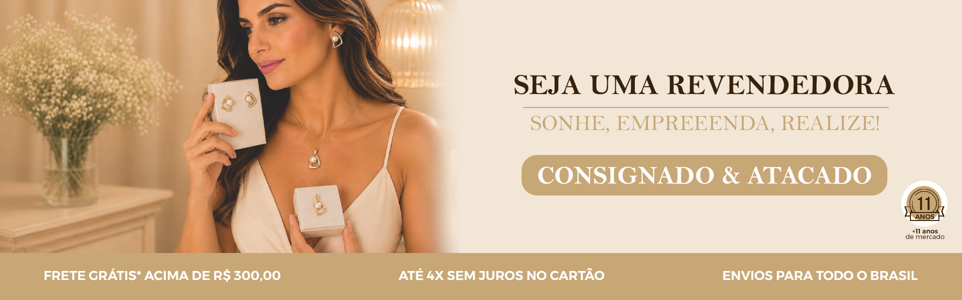 Seja uma revendedora 